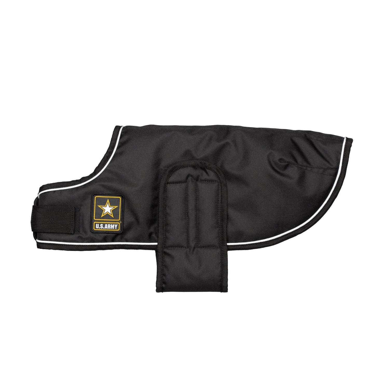 US Army Dog Blanket Jacket – Black | Waterproof Fleece