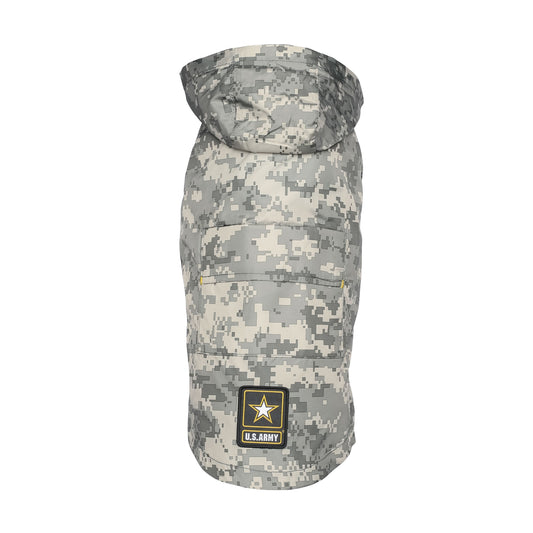 Dog Raincoat – US Army Packable Camo