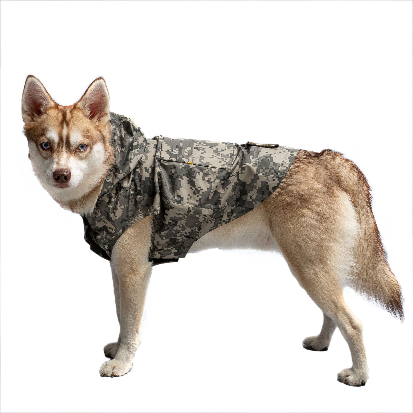 Dog Raincoat – US Army Packable Camo