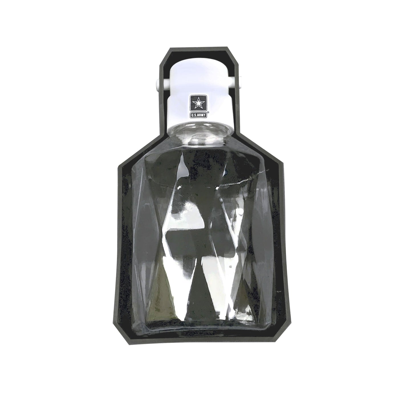 Military Dog Water Bottle – Leak-Proof Carabiner Clip