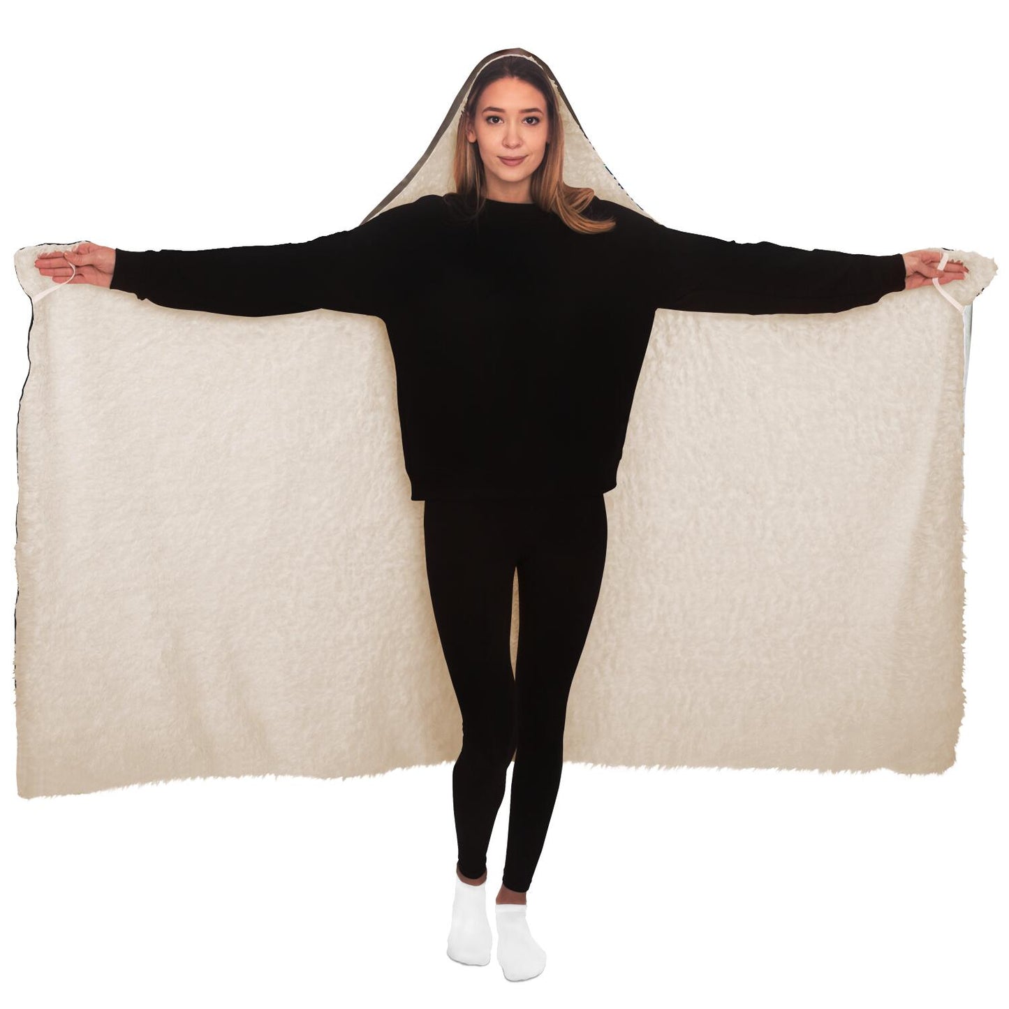 Pet-Themed Hooded Blanket – Micro-Mink, Fleece or Sherpa