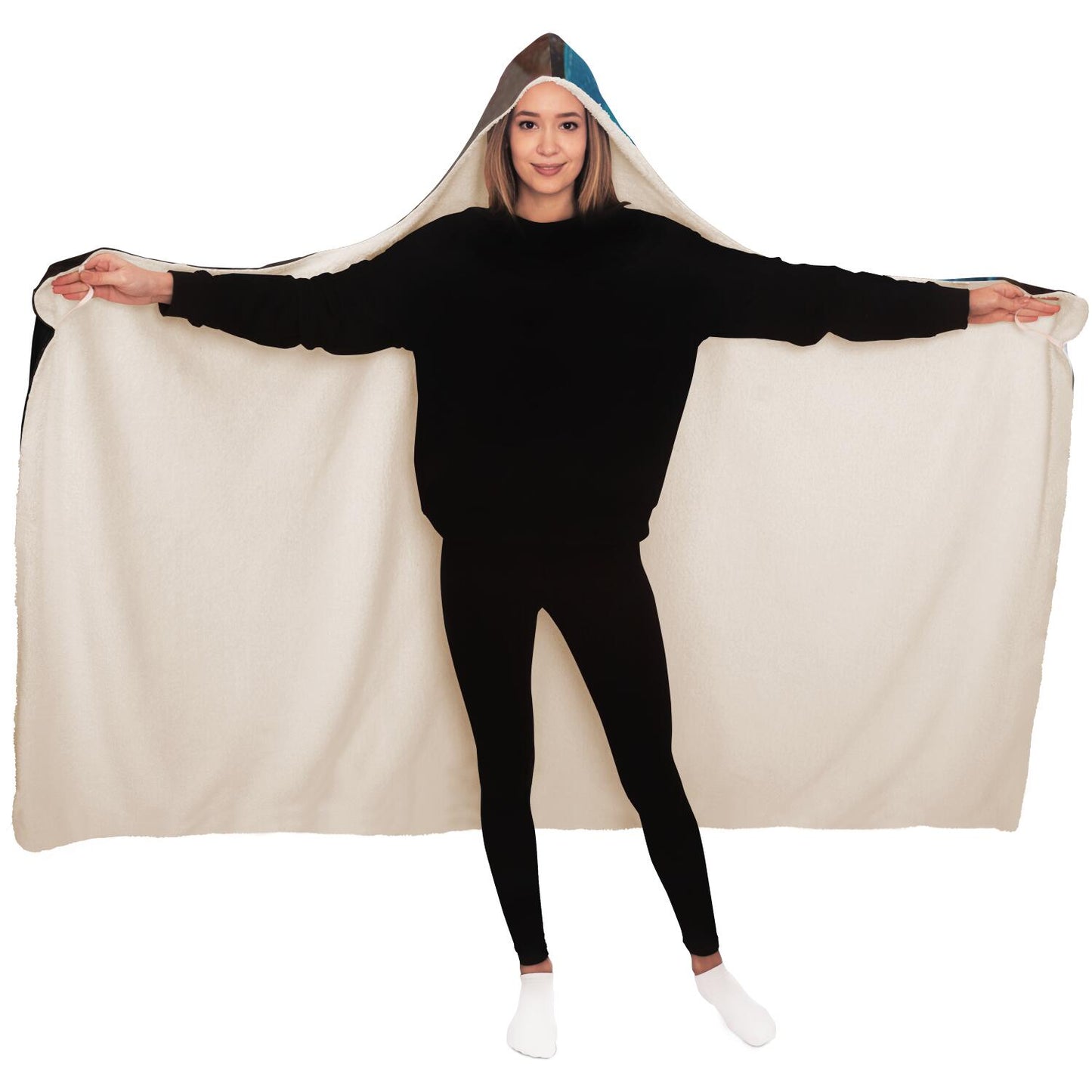 Pet-Themed Hooded Blanket – Micro-Mink, Fleece or Sherpa